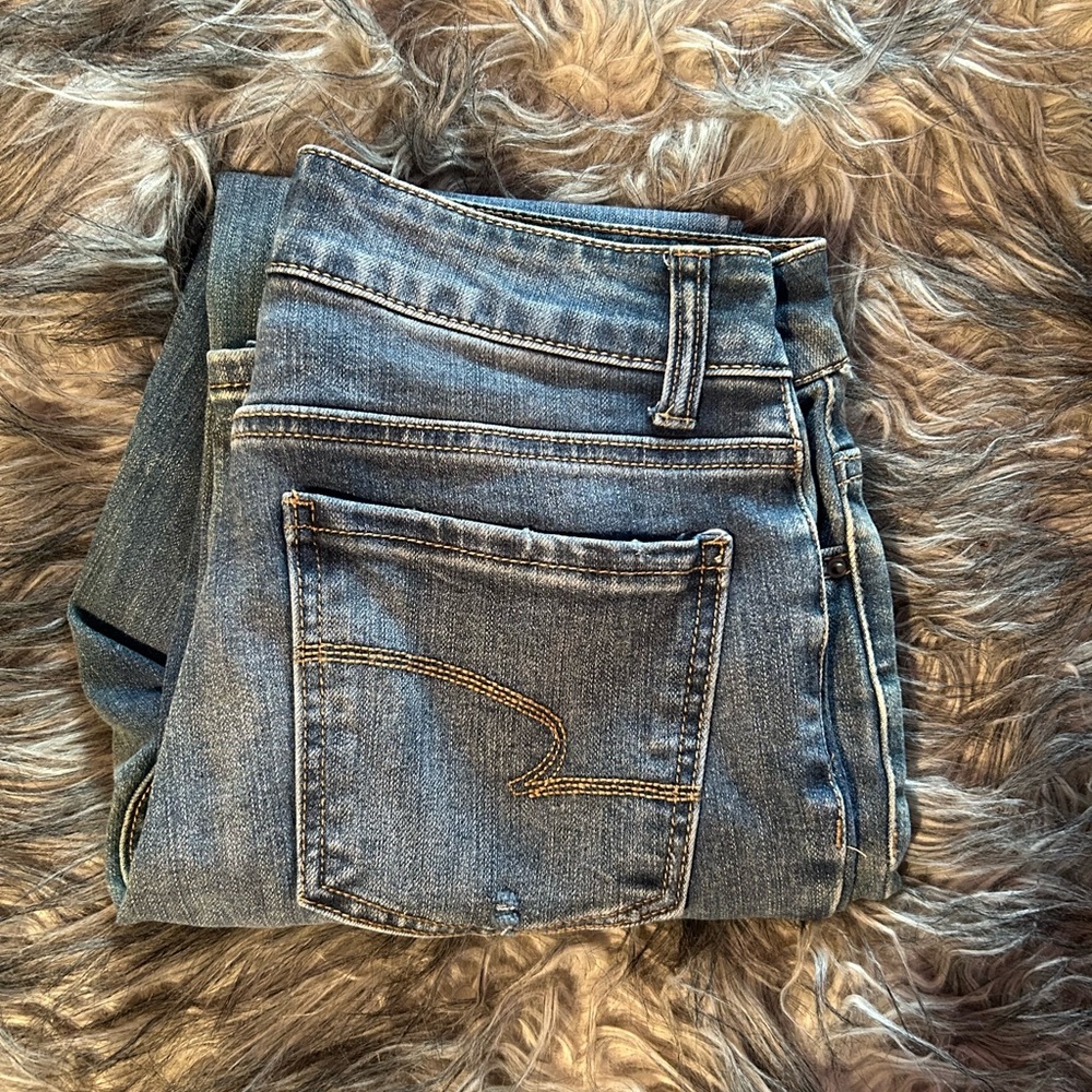 ⭒ time and tru high rise skinny jeans